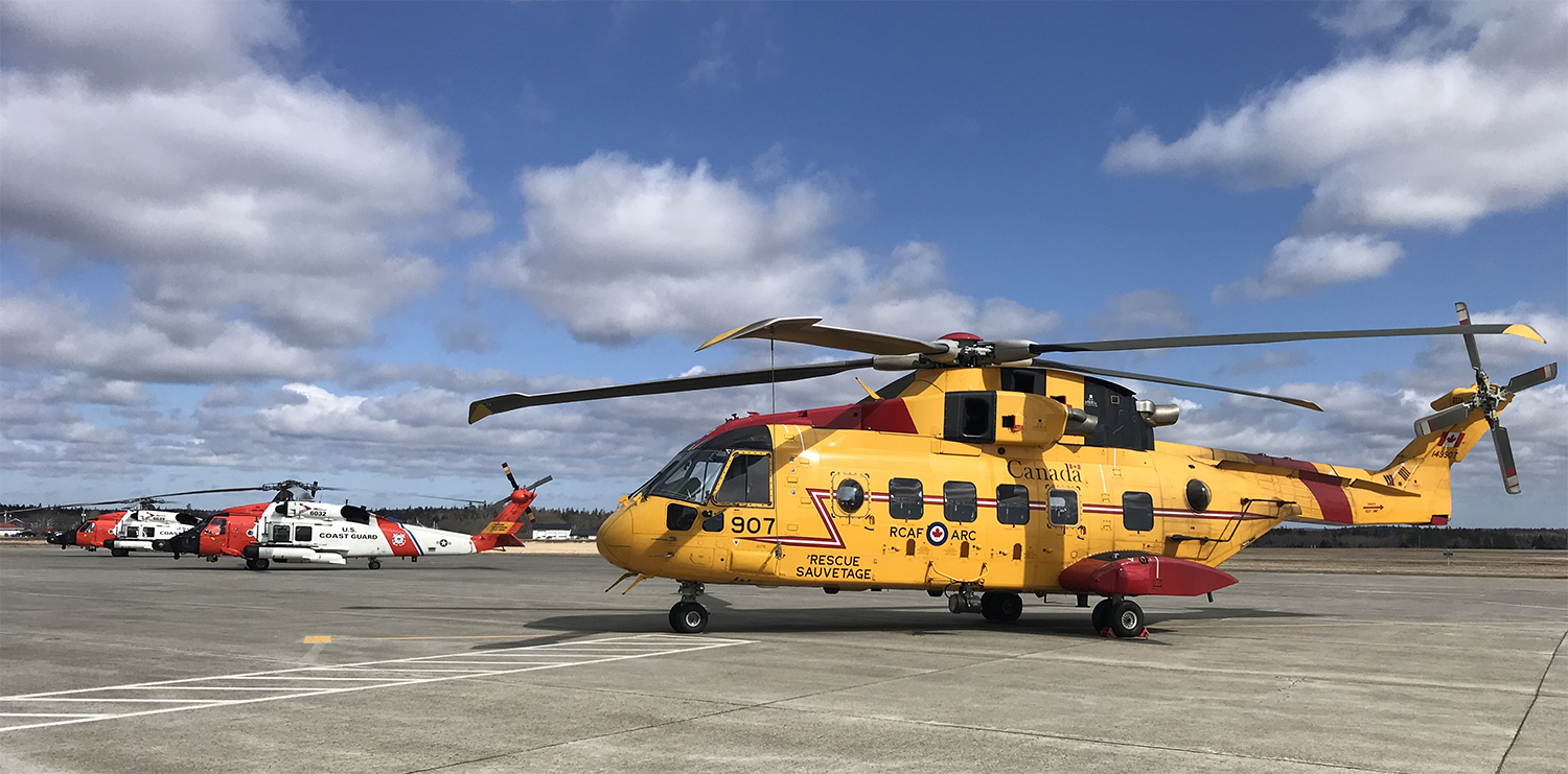 Leonardo presents Cormorant Trophy to RCAF and USCG for successful