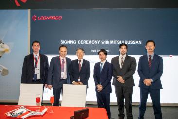 Mitsui Bussan - Heli-Expo 2023 signing ceremony
