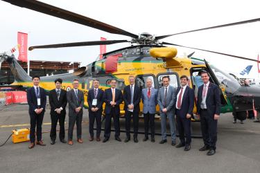 Mitsui Bussan AW169 signing