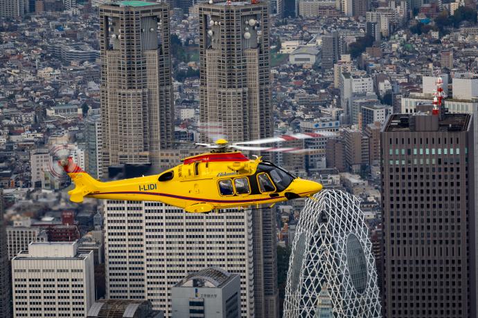 The AW169 in Tokyo