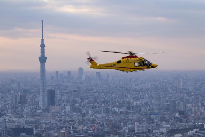 The AW169 in Tokyo