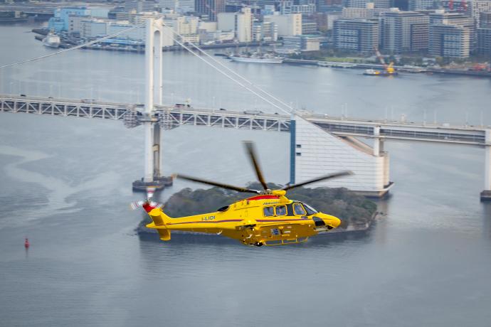 The AW169 in Tokyo